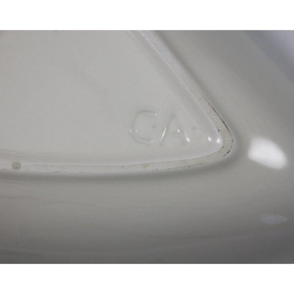 Clay Art Margarita Cactus Serving Bowl Hand Painted Discontinued Salsa Pattern - Picture 3 of 4